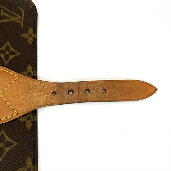 LOUIS VUITTON Authentic Brown Monogram Canvas Shoulder Bag - Picture 13 of 16